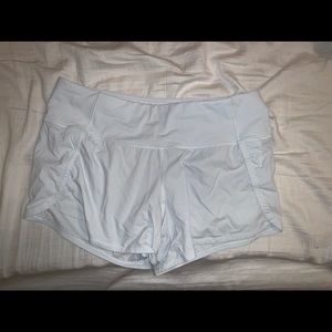 Lululemon white shorts